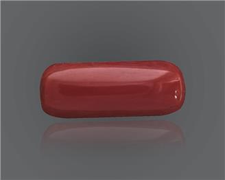 Red Coral (Moonga) Natural Certified 6.65 Ratti ( 84815 )